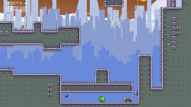 iZBOT Gameplay PC - Adept At Platforming? Let's Play IZBOT Indie Game смотреть онлайн