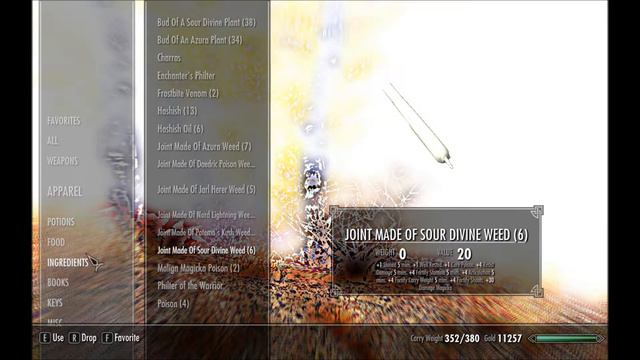 Fighting Dragons on Hallucinogenic Shrooms and other Substances of Debauchery in Skyrim смотреть онлайн