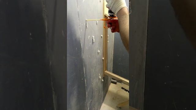 Пена клей для ГКЛ #shorts смотреть онлайн