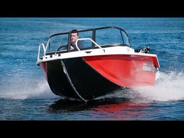 НАШИ Прокачали БЕСТСЕЛЛЕР: Лодка ВОЛЖАНКА 46 с Мотором YAMER. смотреть онлайн