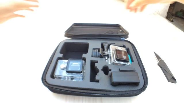 Medium size travel storage bag for GoPro - Xiaomi Yi - SJ4000 Aliexpress.com смотреть онлайн