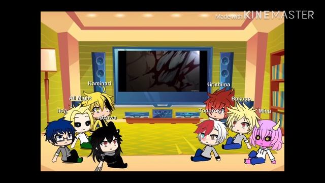 Mha reacts to Origin of One for All and Deku vs. Overhaul(no thumbnail) Gacha life смотреть онлайн