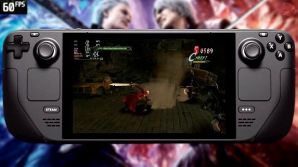 Я СМОГ ЗАПУСТИТЬ ВЕСЬ DEVIL MAY CRY НА STEAM DECK | ALL DEVIL MAY CRY ON STEAM DECK 😮#steamdeck #dm