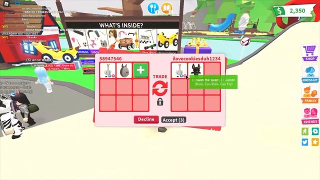 Seeing What People Trade For a Fly Ride Swan! | [~Disgusting Bird~] смотреть онлайн