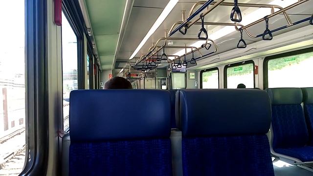 МЦД-2. ЭГ2Тв 018 "Иволга". Маршрут : Нахабино - Подольск. смотреть онлайн