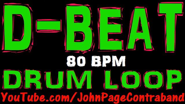 D Beat Drum Loop 80 bpm Half Hour Long смотреть онлайн