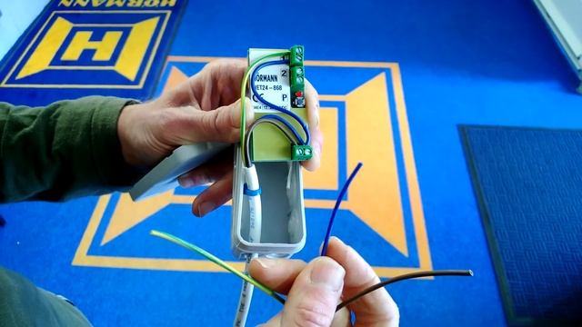 How to wire the Hormann HET24 868.3 MHz receiver смотреть онлайн
