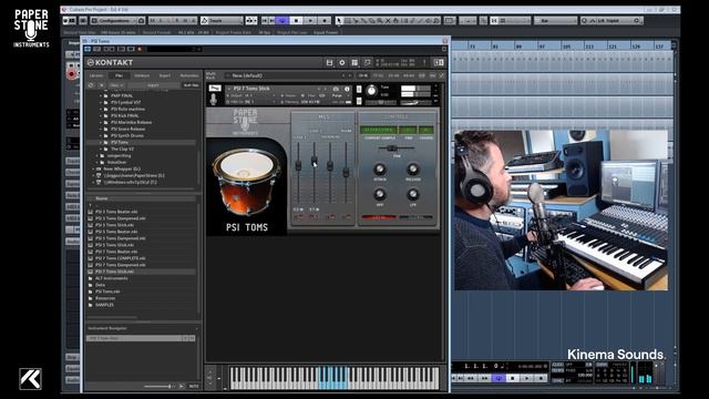 PSI Toms // Kontakt Tom Drum Library // Walkthrough смотреть онлайн