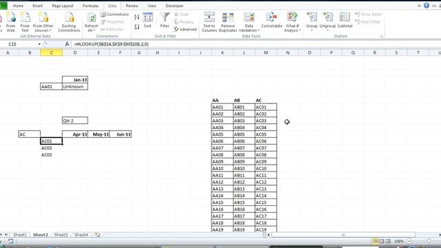 Excel Index Match Function Case Study 2 смотреть онлайн