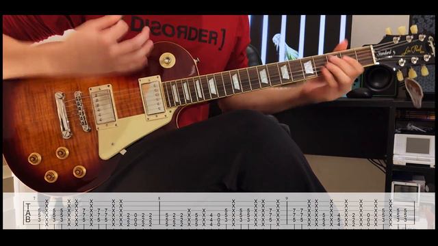 [TABS] Sword Art Online OP4【Courage】Guitar Cover