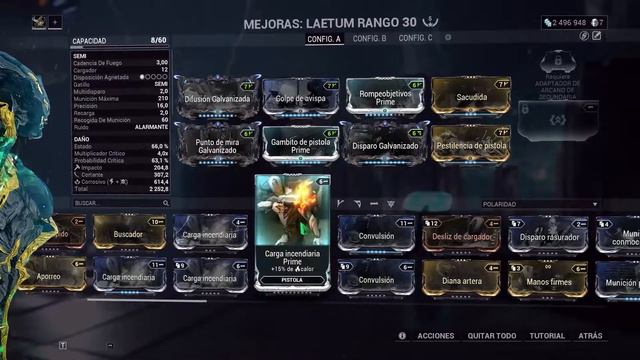 ✅WARFRAME BUILD LAETUM I DAÑO MASIVO I CAMINO DE ACERO👌 смотреть онлайн