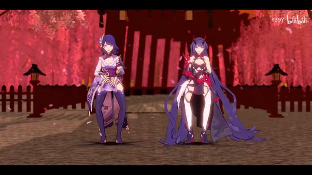 【Honkai × Genshin Impact MMD／4K／60FPS】Raiden Mei × Raiden Ei【NO TITLE】 смотреть онлайн