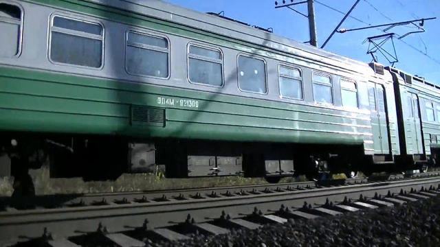 Электропоезд ЭД4М-0213 перегон Крёкшино - Толстопальцево смотреть онлайн