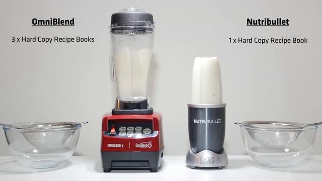 JTC OmniBlend Blender vs Nutribullet Comparison Test смотреть онлайн