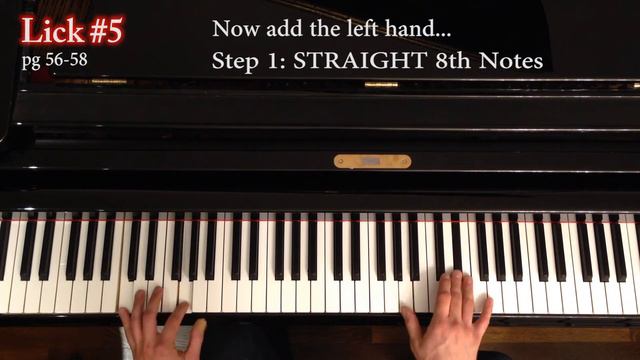 How to Play Boogie Woogie Piano - Lick #5 (Part 1/3) Beginner смотреть онлайн