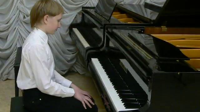 Гулевских Алексей. Бах "Прелюдия и Фугетта Соль Мажор" смотреть онлайн