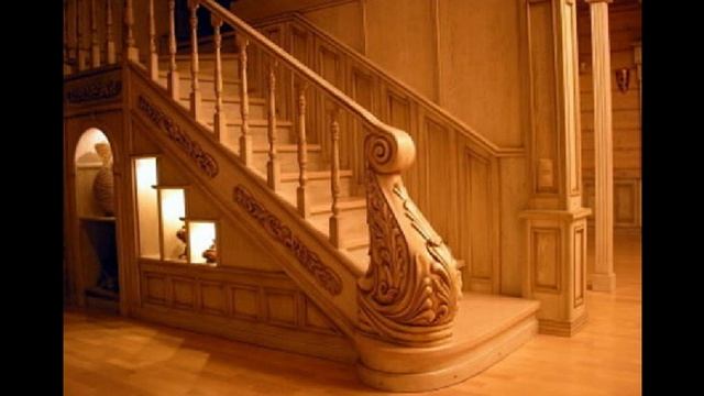 лестницы из дуба (варианты исполнения) смотреть онлайн