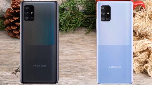 Samsung Galaxy A51 5G vs Samsung Galaxy A71 5G смотреть онлайн