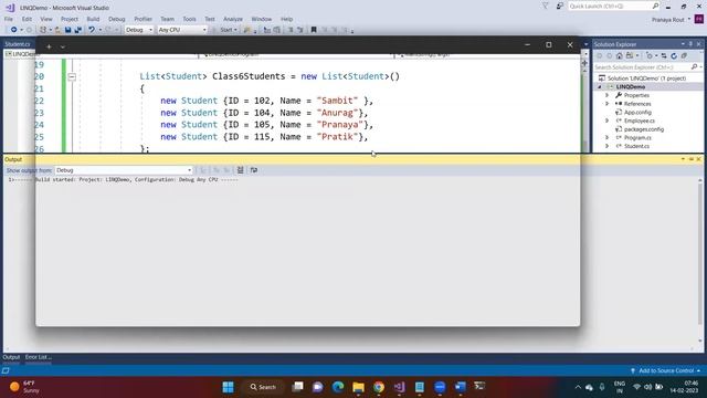 LINQ Training Part - 4 | LINQ Except Intersect Union Concat Methods | Ordering Operators in LINQ смотреть онлайн