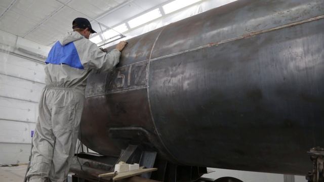 Камера с диагональной продувкой / Очистка железнодорожной цистерны смотреть онлайн