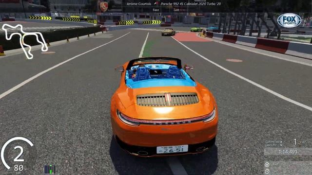Porsche 992 Carrera 4S Cabriolet Shibuya Test Drive - Assetto Corsa. смотреть онлайн