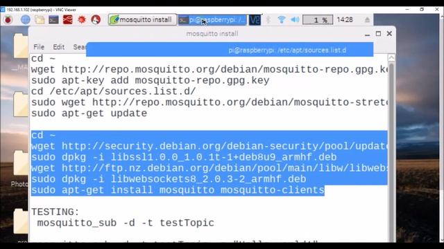 install mosquitto on raspberry pi смотреть онлайн