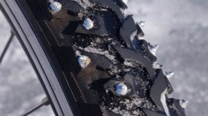 Зимняя резина для велосипеда. Просто и надежно)))