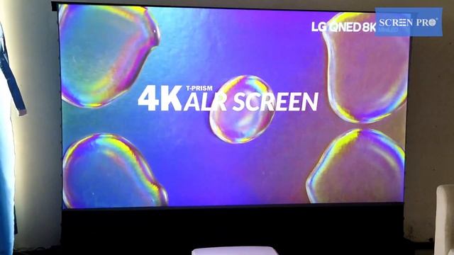 SCREENPRO Floor Rising T-Prism ALR featured UST Projector Projection Screen смотреть онлайн