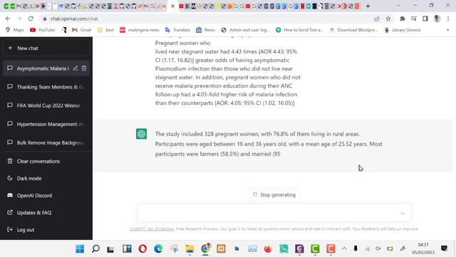 Using ChatGPT To Generate A Research Dissertation And Thesis. It Is Our Research Writing Assistant.