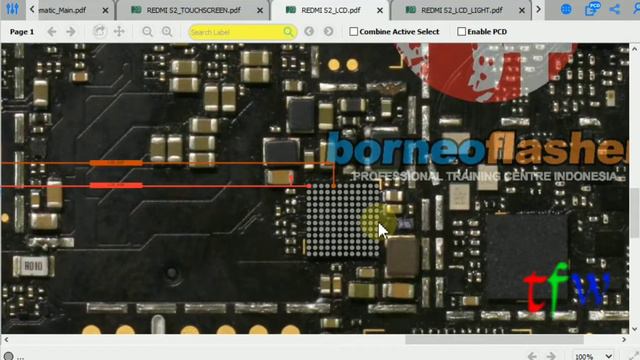 Redmi S2/y2 Lcd Light Ll Lcd Ways Ll Touch Screen Schematics Diagram Ll VSN/VSP Ways