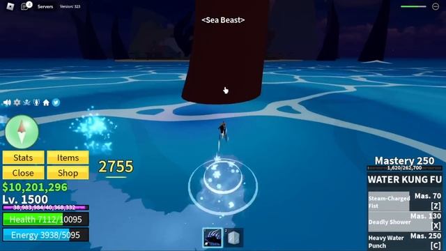 Noob to Pro Using Shark RACE V4(Awakened) Bloxfruits смотреть онлайн