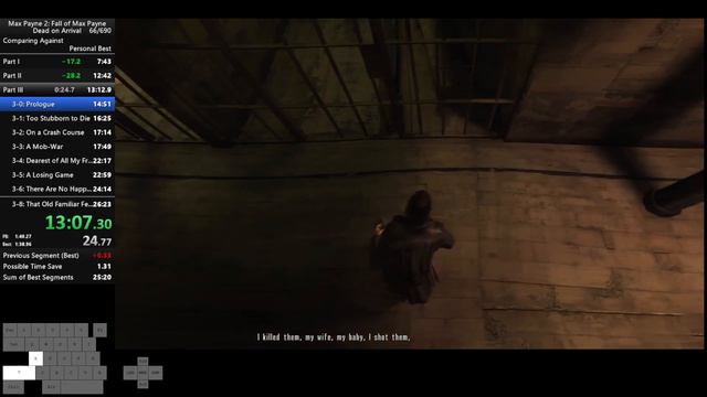Max Payne 2 Speedrun in 25:52 смотреть онлайн