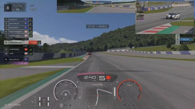 GRANTURISMO 7 | Daily Races | Race B | Red Bull Ring | Ford GT LM Race Car Spec II смотреть онлайн