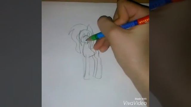 Как рисовать пони аниме смотреть онлайн