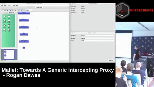 #HITB2018AMS D2T2 - Mallet: Towards a Generic Intercepting Proxy - Rogan Dawes смотреть онлайн
