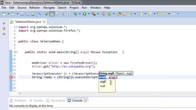Check document ready state Selenium Java смотреть онлайн