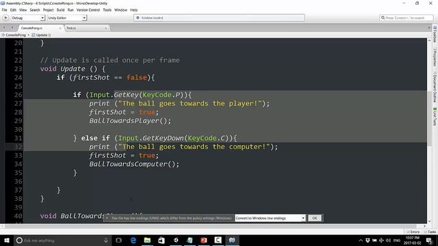 How to Create a Game | Make a Pong Clone | Booleans & Integers - 05 смотреть онлайн