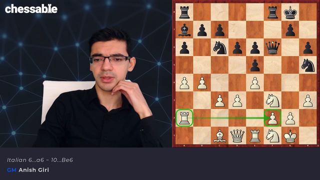 6. Italian 6...a6 − 10...Be6 смотреть онлайн