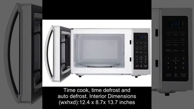 Sharp Microwaves ZSMC0912BS Sharp 900W Countertop Microwave Oven, 0.9 Cubic Foot, Stainless Steel смотреть онлайн