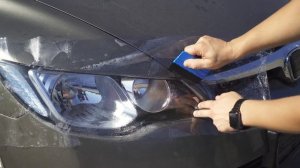 Бронепленка для фар авто