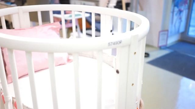 Кроватка для новорожденного Stokke Sleepi Mini, white смотреть онлайн