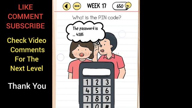Brain Test Day 17 What Is The Pin Code? смотреть онлайн