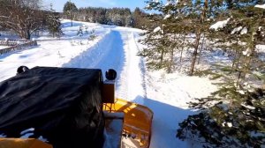 ТРАКТОР КИРОВЕЦ. ТРАКТОР К 700. ЧИСТИМ СНЕГ. С 23 ФЕВРАЛЯ!!!