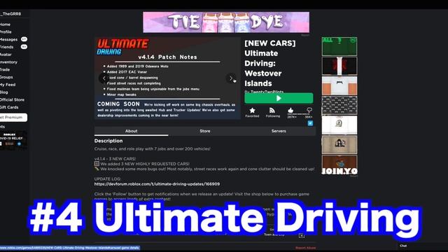 Top 5 Best Roblox Car Games 2020!!! смотреть онлайн