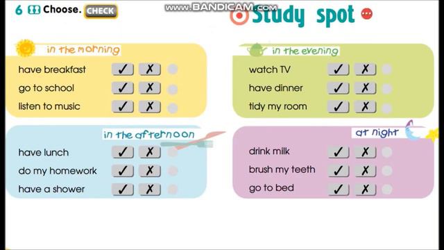 3rd grade Daily routine 2 смотреть онлайн