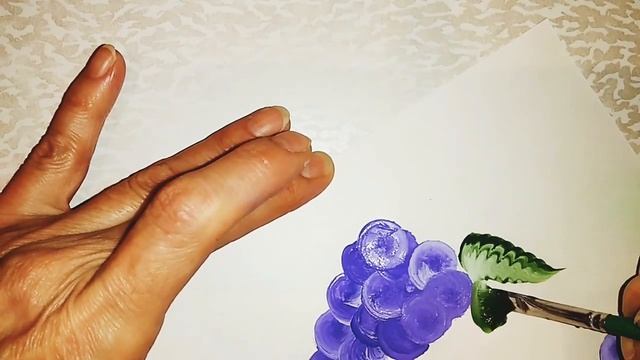 Рисовать легко.Виноград???(урок 8) смотреть онлайн