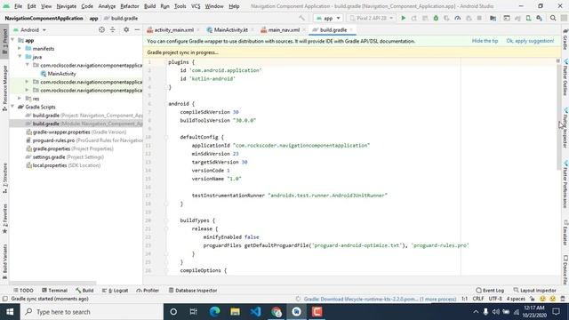 Android Navigation Component - Android Studio Tutorial смотреть онлайн