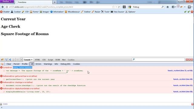 Debugging JavaScript смотреть онлайн
