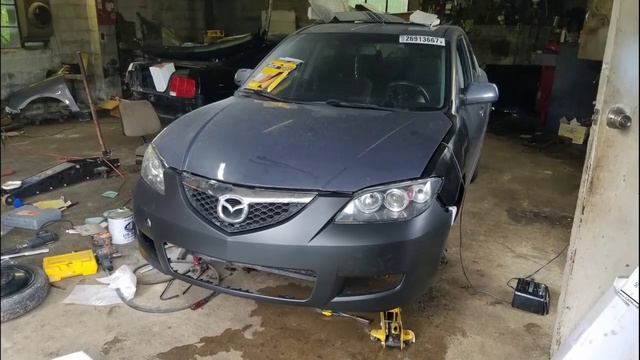 Copart wrecked 2007 mazda 3 salvage rebuild смотреть онлайн