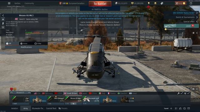 New Helicopters - Update ALPHA STRIKE Dev Server - War Thunder смотреть онлайн